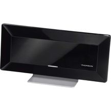 Bild für Thomson Aktive Flachantenne für digitalen TV--Radio-Empfang, ANT1528BK? (DVB-T-DVB-T2, DAB-DAB+, HD-3D, mit Verstärker, Rauschfilter, flach)