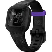 Garmin vívofit jr. 3 Aktivitätstracker für Kinder, Einheitsgröße, Silikonarmband, Marvel Black Panther (010-02441-10)