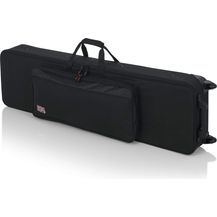 Bild für Gator Keyboard-Koffer aus festem EPS-Schaumstoff leicht mit Rollen für schmale Keyboards mit 76 Tasten