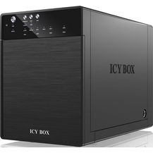 Bild für ICY BOX 4-fach Externes Festplattengehäuse für 3,5 Zoll SATA I,II,III Festplatten, USB 3.0 (UASP)