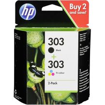 Bild für HP 303 Multipack Original Druckerpatronen für HP ENVY Photo 6230, 7130, 7830, Schwarz, Cyan, Magenta, Gelb, Standard (3YM92AE)