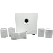 Bild für Elac Cinema 5.2 weiß 5.1-Heimkino-Set mit aktivem Subwoofer