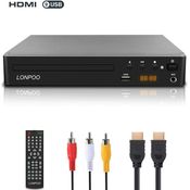 RCA LONPOO Kompakt DVD-Player Multi Regionen HDMI