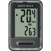 Cateye Velo 9 Radcomputer schwarz