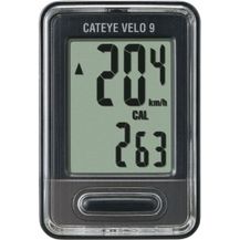 Bild für Cateye Velo 9 Radcomputer schwarz
