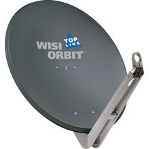 Bild für WISI Orbit Topline Satelliten Offset-Antenne OA85H in Basaltgrau ? 85cm Reflektor aus Aluminium mit 40mm LNB-Halterung