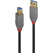 Bild für LINDY USB 3.0 Kabel Typ A-B anthra Line 5m