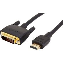 Bild für AmazonBasics HDMI-zu-DVI-Adapterkabel, -1,83 meter, (Nicht für den Anschluss an SCART- oder VGA-Anschlüsse)