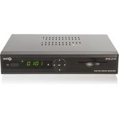 WWIO BrE2ze T2-C Hybrid Digital Receiver HD-TV, DVB-T2, DVB-C, Enigma2, PVR-Ready, LAN, HDMI-Kabel