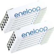 12er Set Panasonic Eneloop AA Mignon Akku 1.2V 2000mAh mit Lötfahne...