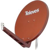 Televes s85qsd-z ? Antenne (10,7 ? 12,75 GHz, 39.5 dBi, 850 mm, 950 mm, 9.3 kg, rot)