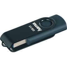 Bild für Hama 64 GB USB-Stick USB 3.0 Datenstick (70 MB-s Datentransfer, mit Öse zur Befestigung am Schlüsselring, Speicherstick, Memory Stick aus Metall, geeignet für Windows-MacBook)