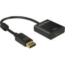 Bild für Delock Adapter Displayport 1.2 Stecker > HDMI Buchse 4K Aktiv schwarz