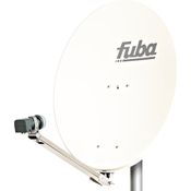 Fuba Sat-Antenne DAL 802 W mit Twin LNB, weiß, (80 cm)