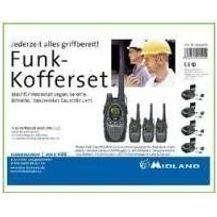 Bild für Midland G7XTR, 4er Kofferset Funkgeräte inkl. MA24L Headsets, Standlader, Akkus (AL200.S2)