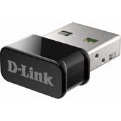 D-Link DWA-181 Wireless AC MU-MIMO Nano USB Adapter (MU-MIMO Wave 2 kompatibel, WPA3 für Windows 10, Mac OS 10.14 & Linux Kernel 4.17)
