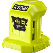 Bild für Ryobi 5133004381 USB Adapter (Spannung 18 V, Ladeanschlüsse 1,0 A-2,1 A, ohne Akku und Ladegerät)