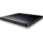 Hitachi-LG GP57 Externer Portabler Super-Multi DVD-Brenner, Schwarz