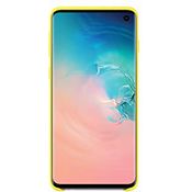 Silicone Cover für Galaxy S10 Gelb