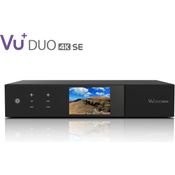 Vu+ Duo 4K SE Sat-/Terr,-Receiver, schwarz, DVB-S2X FBC Twin Tuner, DVB-T2 Dual