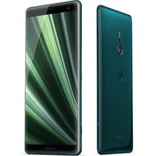 Sony Xperia XZ3 Smartphone 15,24cm (6 Zoll) P-OLED-Display, 64GB interner Speicher, 4GB RAM, Dual-SIM, Android, Forest Green