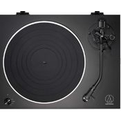 Audio-Technica AT-LP5X Plattenspieler, hohe Zugfestigkeit, Manueller Plattenspieler mit Direktantrieb, schwarz