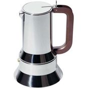 Alessi 9090/6 Espressokocher 6 Tassen für Induktion, Edelstahl