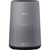 Philips AC0830-10 Serie 800 Luftreiniger, bis 49 m², 190 m³-h CADR, Ruhemodus, grau-schwarz