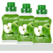 SodaStream Getränke-Sirup Softdrink Apfel Geschmack 500ml, 3er Pack