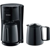 Severin KA 9252 Thermo-Kaffeeautomat mit 2 Kannen, Warmhaltefunktion, schwarz