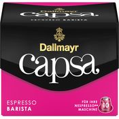 Dallmayr Capsa Espresso Barista, Nespresso Kompatibel Kapsel, Kaffeekapsel, Espressokapsel, Röstkaffee, Kaffee, 10 Kapseln, 56 g