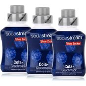 SodaStream Getränke-Sirup ohne Zucker Cola Geschmack 500ml, 3er Pack