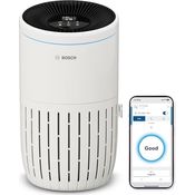 Bosch Air 4000i App-gesteuerter Luftreiniger - HEPA13-Luftfilter, Smart Sensor, Auto-Modus, Sleep-Modus (25 dB) - CADR: 300 m³/h, weiß