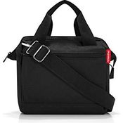 Reisenthel Handtasche allrounder cross, Bowling Bag mit 2 Tragevarianten, wasserabweisendes Polyester, Schwarz