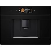 Bosch Hausgeräte CTL7181B0 Serie 8 Smarter Einbau-Kaffeevollautomat 45x 56 cm Nische, 2,4 L Wassertank, Slide-and-Touch-Display, Perfektes Aromaprofil einstellbar, autoMilk Clean nach jedem Getränk