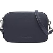 Liebeskind Berlin Luka20 Crossbody Bag, Umhängetasche aus echtem Rindsleder, Cobalt Night, verstellbarer Schulterriemen, 21x15x7 cm