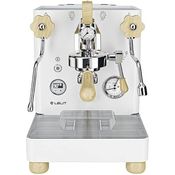 Lelit Bianca PL162T, Espressomaschine mit doppelt Boiler, Paddle-System, L58E-Gruppe und edlem Nussbaumholzgriff, Edelstahl