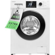 Bomann® Waschmaschine WA 7111 10kg | max. 1400 U/min | 16 Programme | Bürstenloser DC-Motor | Endzeitvorwahl | Zulaufschlauch-Sicherheitssystem | Washing Machine in Weiß