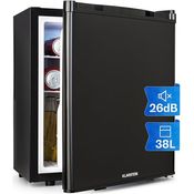 Klarstein Mini Kühlschrank 38L, leiser Kühlschrank für Getränke, Snacks & Kosmetik, verstellbare Ablagen, Temperatur 6-18°C, ideale Minibar für kleine Räume
