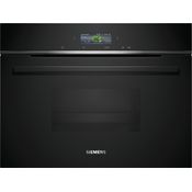 SIEMENS Einbau-Dampfgarer CD714GXB1, 1750 W, Schwarz, mit TFT-Farbdisplay und Timerfunktion - Preisvergleich