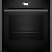 Neff N90 B64VS73G0K Einbaubackofen 60 cm, Dampfgarfunktion, Graphite-Grey, AutoClean, Versandkostenfrei