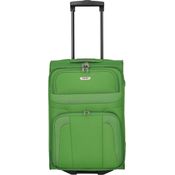 Travelite Weichgepäck-Trolley 2W Trolley, 2 Rollen, Green - Handgepäck mit leisen Rollen, 37 l Volumen, 100% Polyester