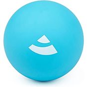 Massageball Faszienball klein, 6cm Durchmesser | Faszien-Massage-Ball für Fuß, Rücken, Schulter, Gesäß, Fersensporn | Triggerpoint-Ball für Faszien | aus PVC, latexfrei (SOFT, hellblau)