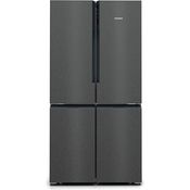 Siemens KF96NAXEA Side-by-Side-Kühlschrank, freistehend, schwarz, NoFrost, 0-Grad-Zone, Schnellkühlen und -gefrieren, Breite 91 cm