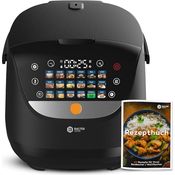 Balter MK-01, Reiskocher Multikocher mit 18 Programmen, 4L, Fuzzy-Logic, Dampfgarer & Slow Cooker, inkl. Premium Topf, Zubehör & Rezeptbuch