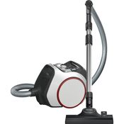 Miele Boost CX1 Bodenstaubsauger, 890 Watt, beutellos, 1 m Aktionsradius, Lotosweiß-Rot