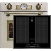 Kaiser Herdset - Elektro Einbau Backofen EH 6355 ElfEm 67L + KCT 97 FI La Perle Induktions Kochfeld 90 cm
