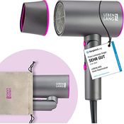 LEBENLANG Föhn Ionen 2100W - Anti-Spliss mit Kaltluft Modus | Reisefön klappbar | Haartrockner Hair Dryer Fön Klein Haarfön Haarföhn Reiseföhn Hairdryer Frisuren Zubehör Reisehaartrockner