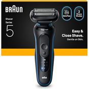 Braun Rasierer Series 5 52-B1000s, elektrischer Folienrasierer mit 50 Minuten Akkulaufzeit, wasserfest und schnelles Laden in 5 Minuten