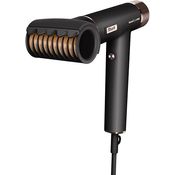 Shark SpeedStyle Pro Hair Dryer, High Performance High-Velocity Hair Dryer For All Hair Types w/Scalp Shield Technology, 5 Attachments, Lightweight, Ionic, No Heat Damage, Storage Bag, Black HD752UK